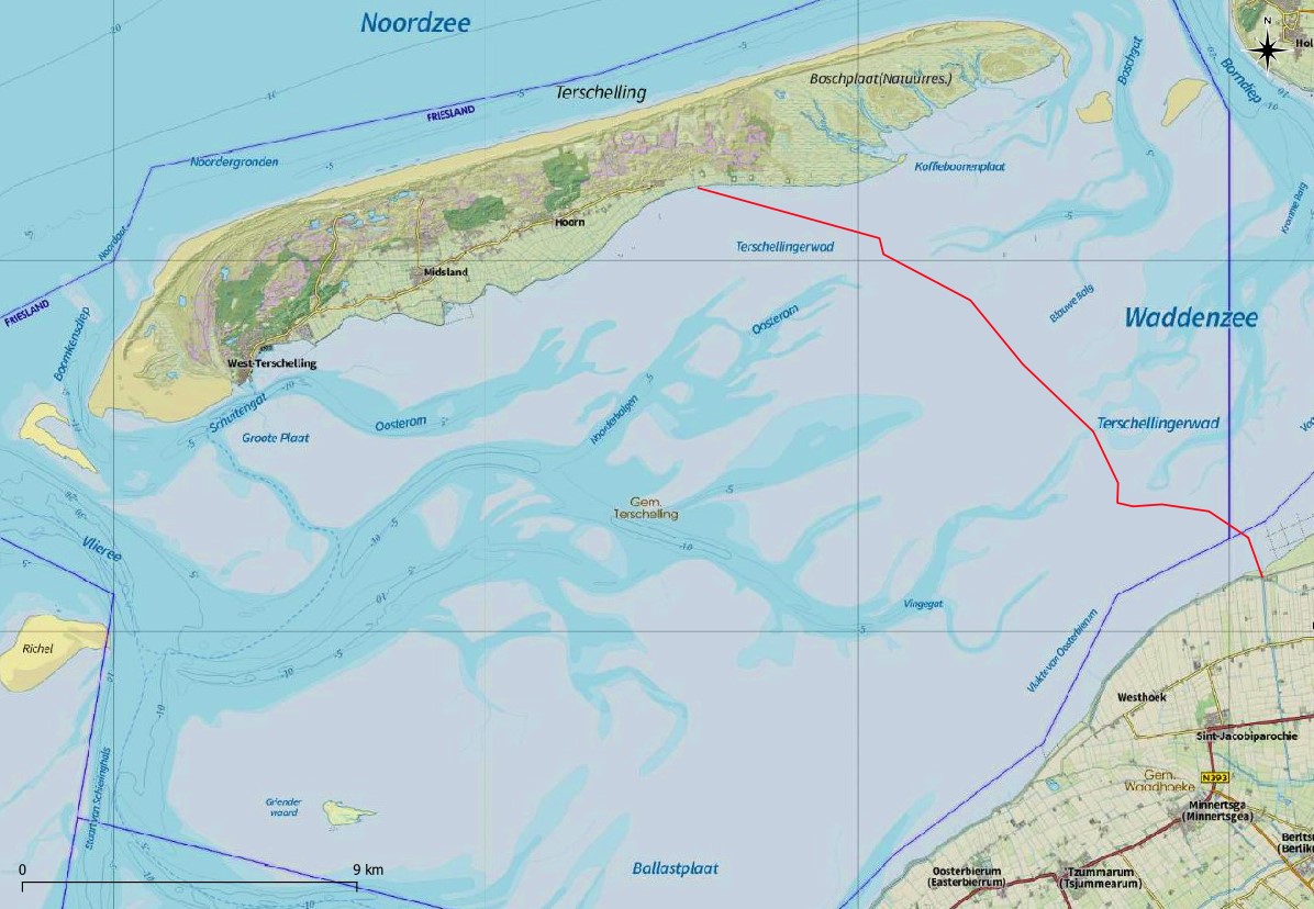 Wadlopen naar Terschelling kan bij Avontuurlijk Wadlopen.